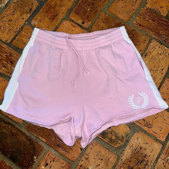 Victoria’s Secret pink athletic sweatpants shorts - Picture 1 of 4